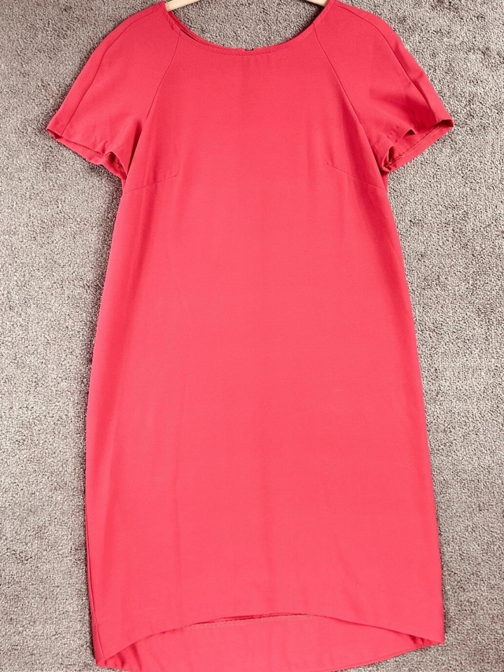 WAYF Dress Barbie Pink Coral Sheath Dress Skirt Women’s Size XS Made In USA